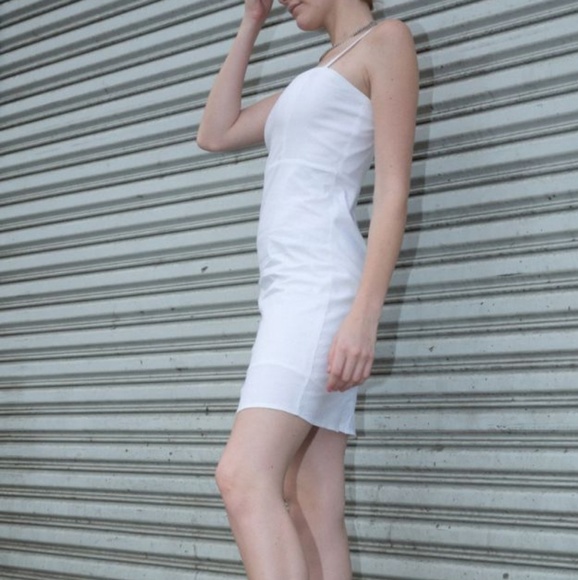 Brandy Melville white Karla dress RARE - Picture 7 of 8